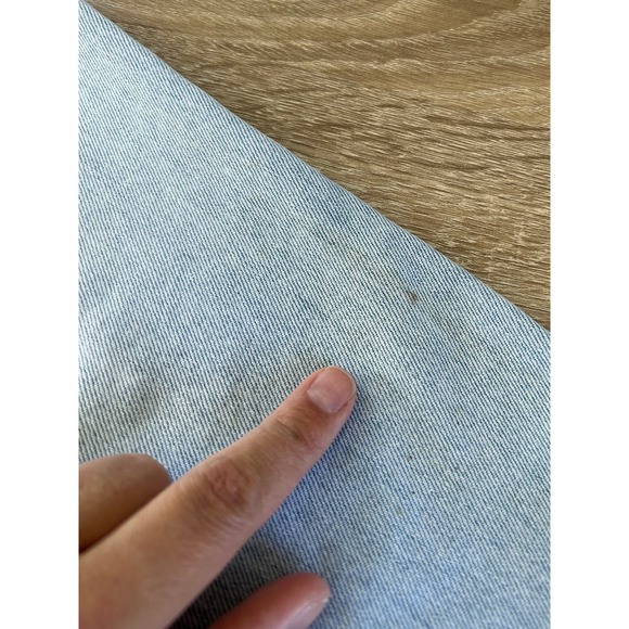 90s Vintage DKNY Jeans Relaxed Fit Light Wash 100% Cotton‎ Size 6 Waist 28 - Picture 7 of 10